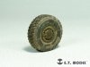 E.T. Model ER35-069 JGSDF TYPE 16 Maneuver Combat Vehicle Weighted Road Wheels For TAMIYA 1/35